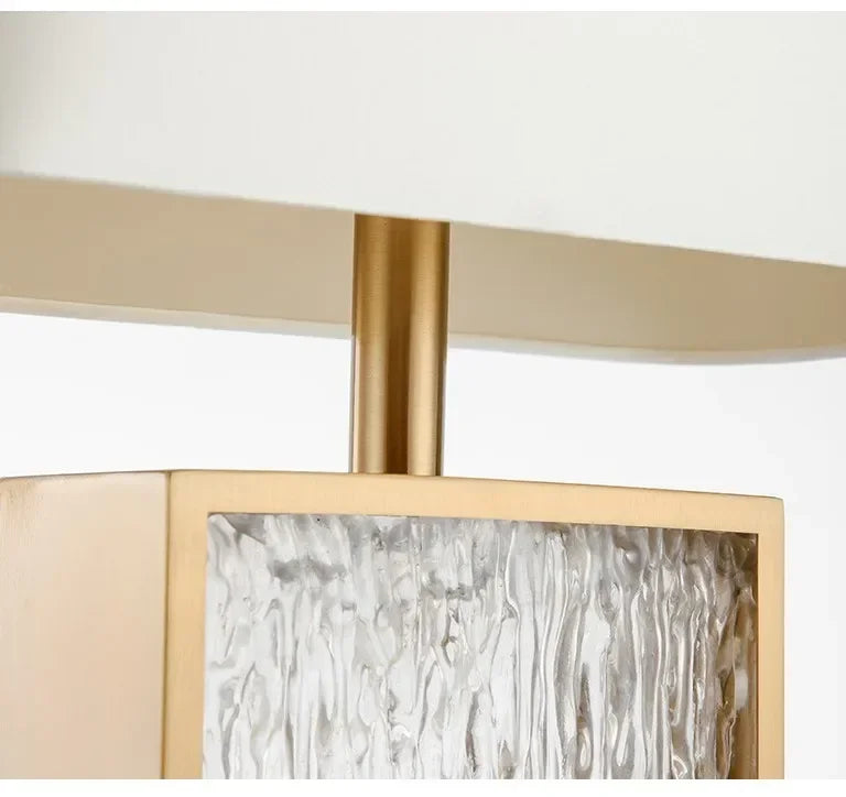 Modern Table Lamps Silk Fabric Lampshade Bedroom Bedside Lamp Ambient Light Modern  Simple Desktop Decoration