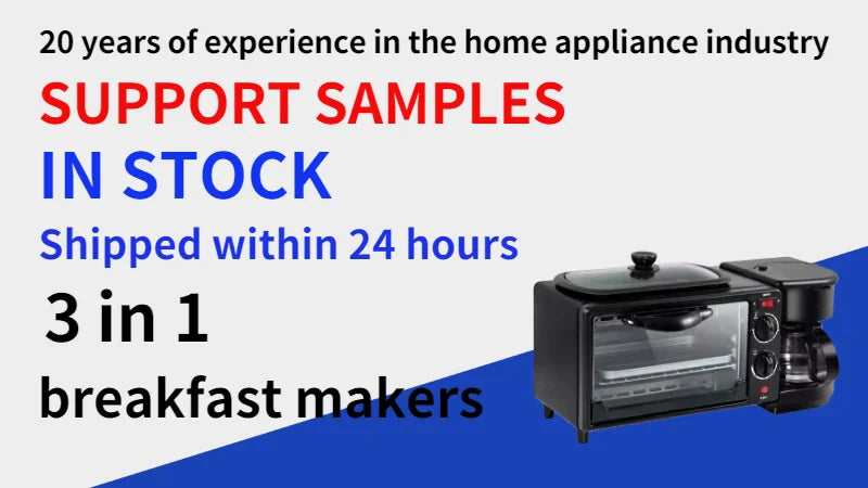 Factory direct sales Spot 3 in 1 Breakfast Station Oven Coffee Machine Household Multifunctional 3 in 1 Breakfast Machine