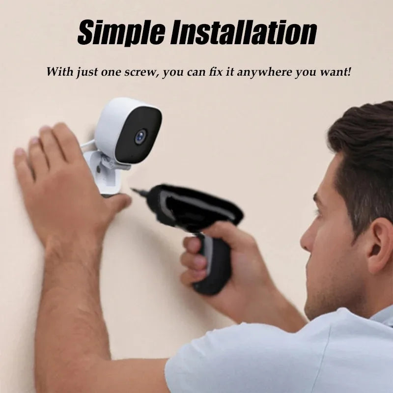 Wireless WiFi Smart HD Wide-Angle Home Camera Indoor Mini Surveillance Two-Way Audio Motion Detection Cloud Storage Camera 2026