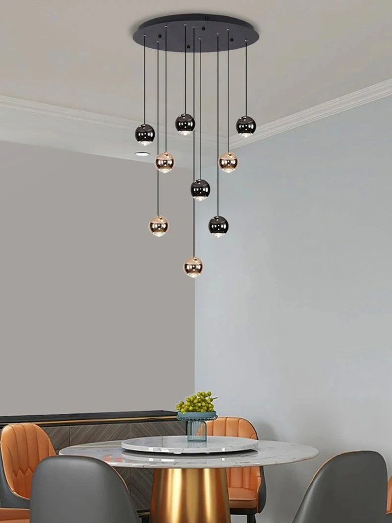 Modern Home Decor Led Lights Pendant Light Lamps  Chandeliers For Living Room Hanging Light Indoor Lighting