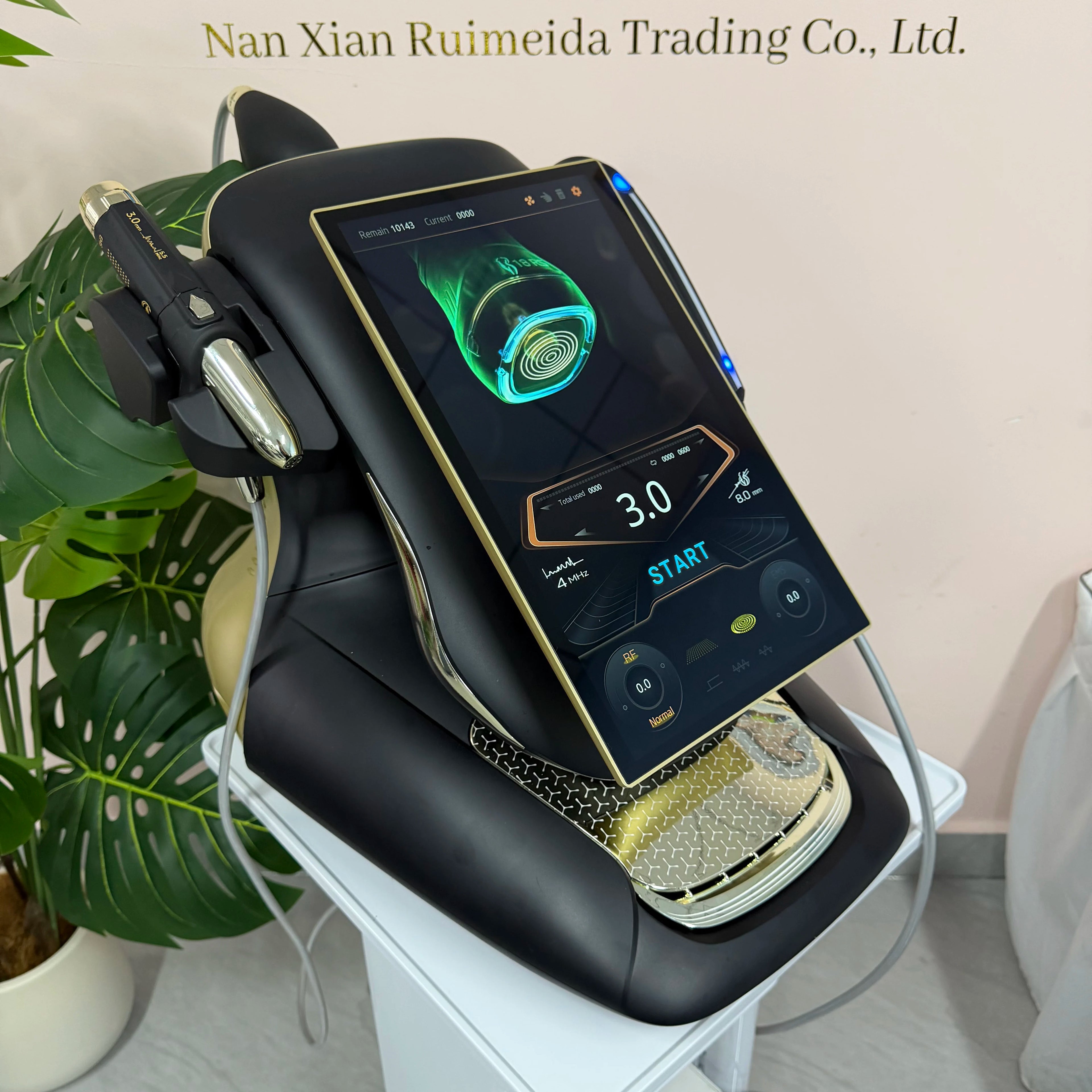 360 MAX 25D HiFU 3 In 1 Technology Machine For Non Invasive Facial Slimming Anti Aging And Body Firming