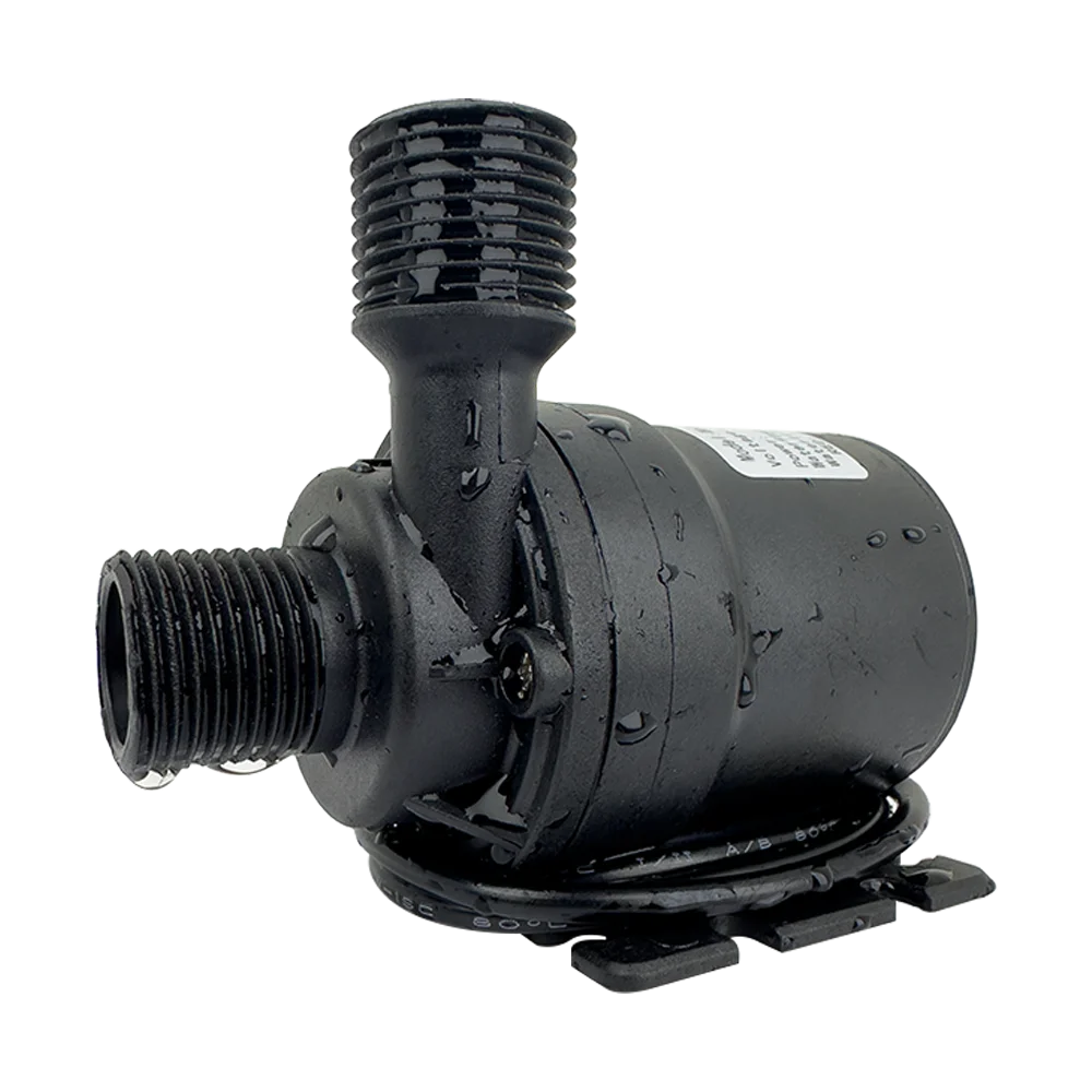 DC12V Brushless Motor Water Pump, DC24V 1000L/H, 8M Head 1/2" Submersible Pump, Fountain Water Heater, Shower Booster Pump, IP68