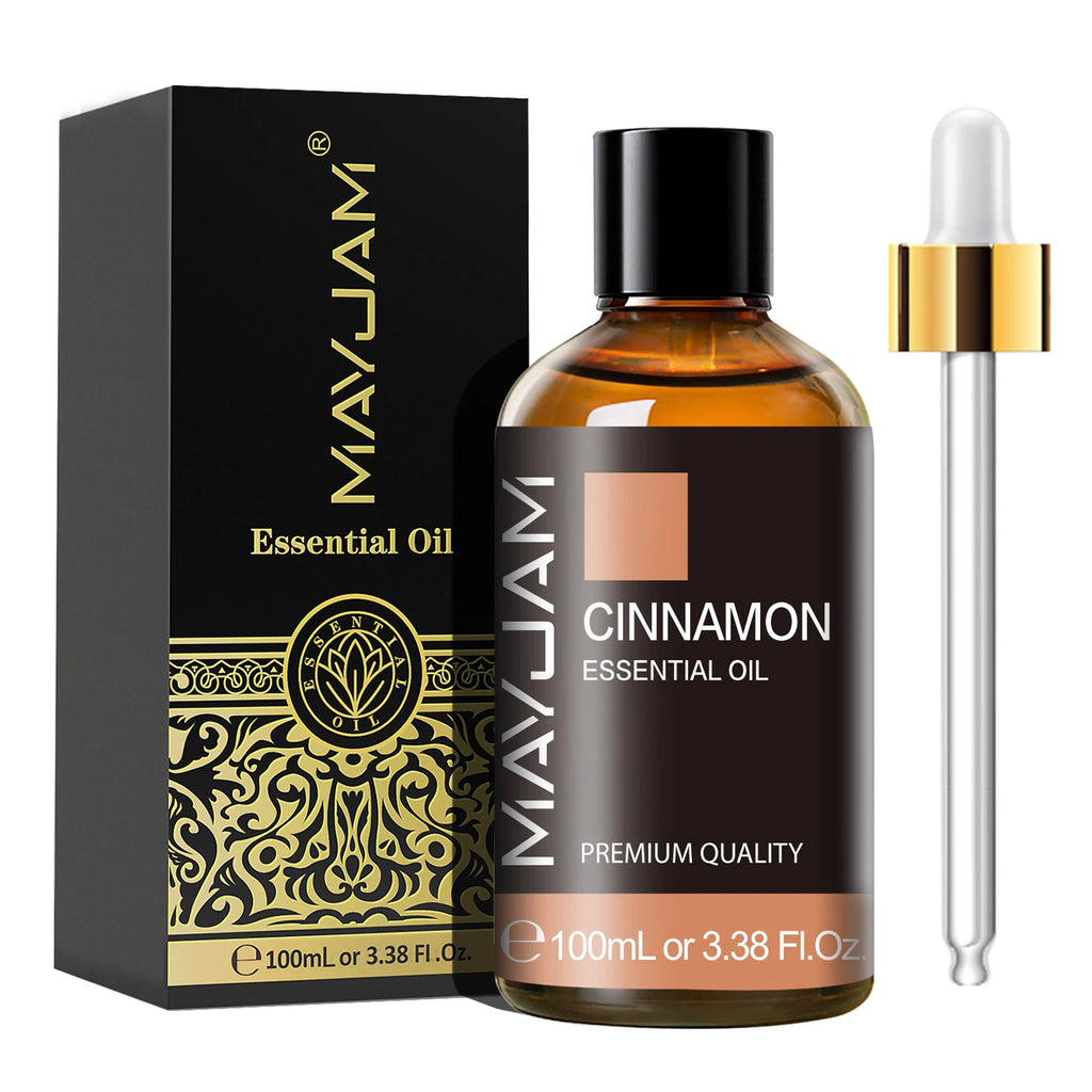 MAYJAM 100ML Essential Oils For Humidifier Diffuser Lavender Sandalwood Sweet Orange Tea tree Camphor Vetiver Aromatic Oil