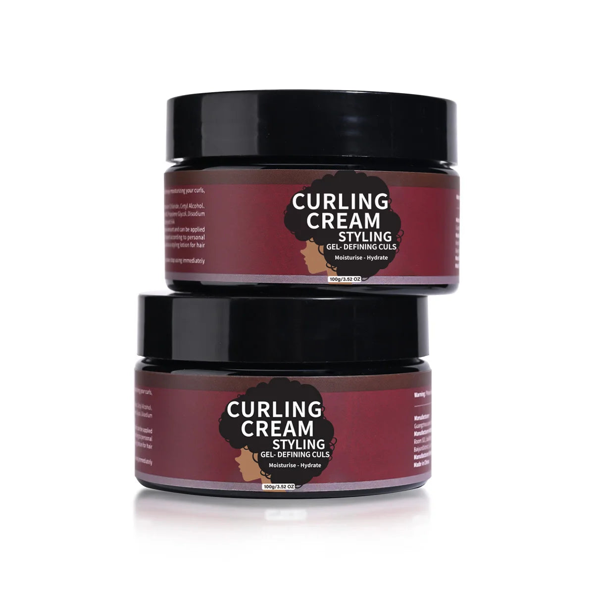 Moisturizing Styling Cream for Curly Hair - a Styling Cream for Creating Natural Curls and Achieving Lic