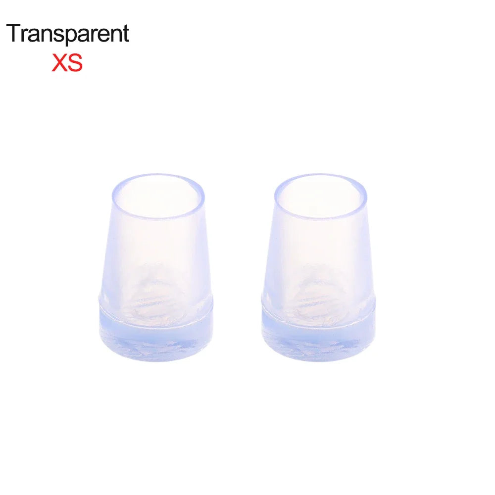 1 Pair  Heel Protector Useful Antislip High Heeler Stoppers Wearable Non-slip Round Heel Shockproof Shoes Accessories