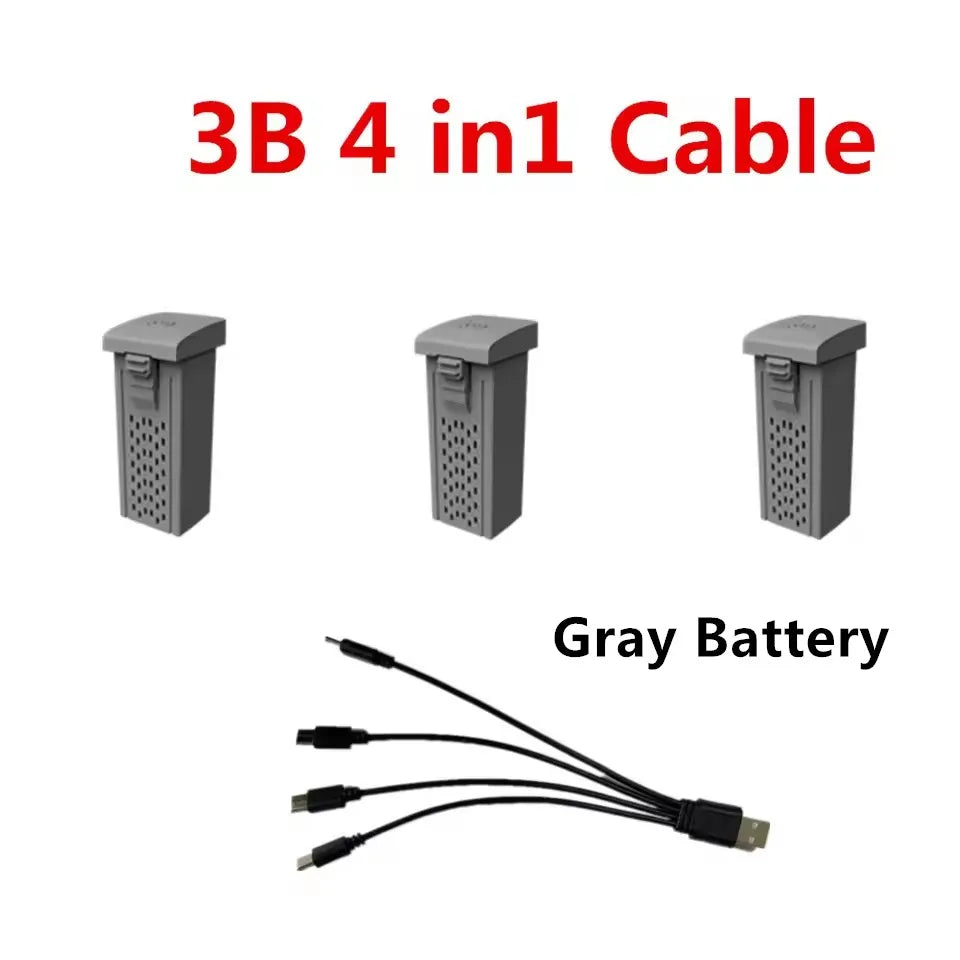GT50 Drone Battery 3.7V 1300mAh / GT50 Drone Parts  Propeller Maple Leaf GT50 Drone Original Accessories Battery
