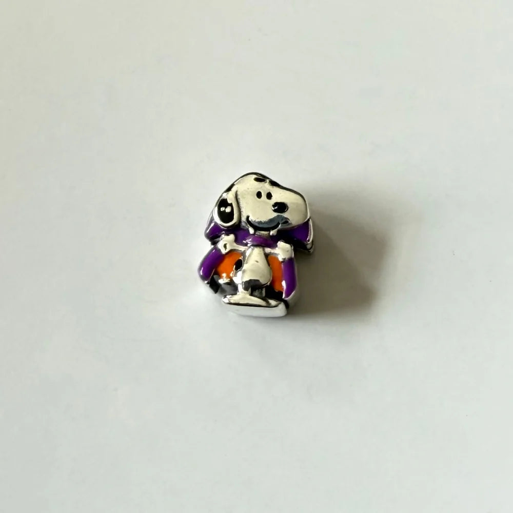 Cartoon 925Silver Balloon Dog, Red House, Watermelon Dog Male and Female Pendant,Fit Bracelet DIY Jewelry for Girls and Children