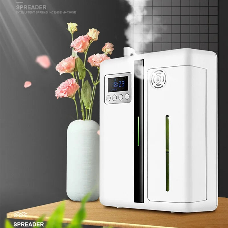 300m³ Aromatherapy Dispenser Hotel Commercial Dispenser Mall Automatic Aroma Essential Oil Diffuser Home Fragrance Air Purifier