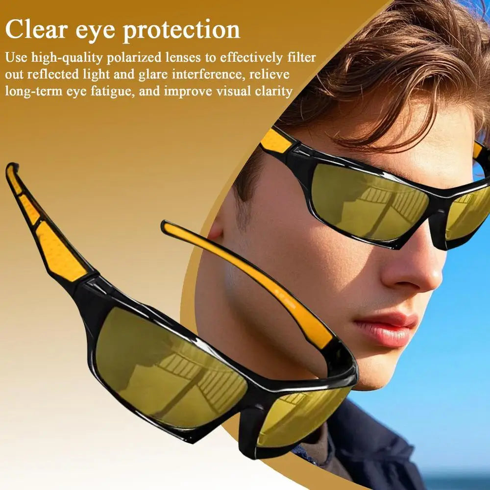 Mens Sun Glasses Comprehensive Protection Sun Glasses Comfortable Fashion Shades Outdoor Sport Eyewear for Driving Running