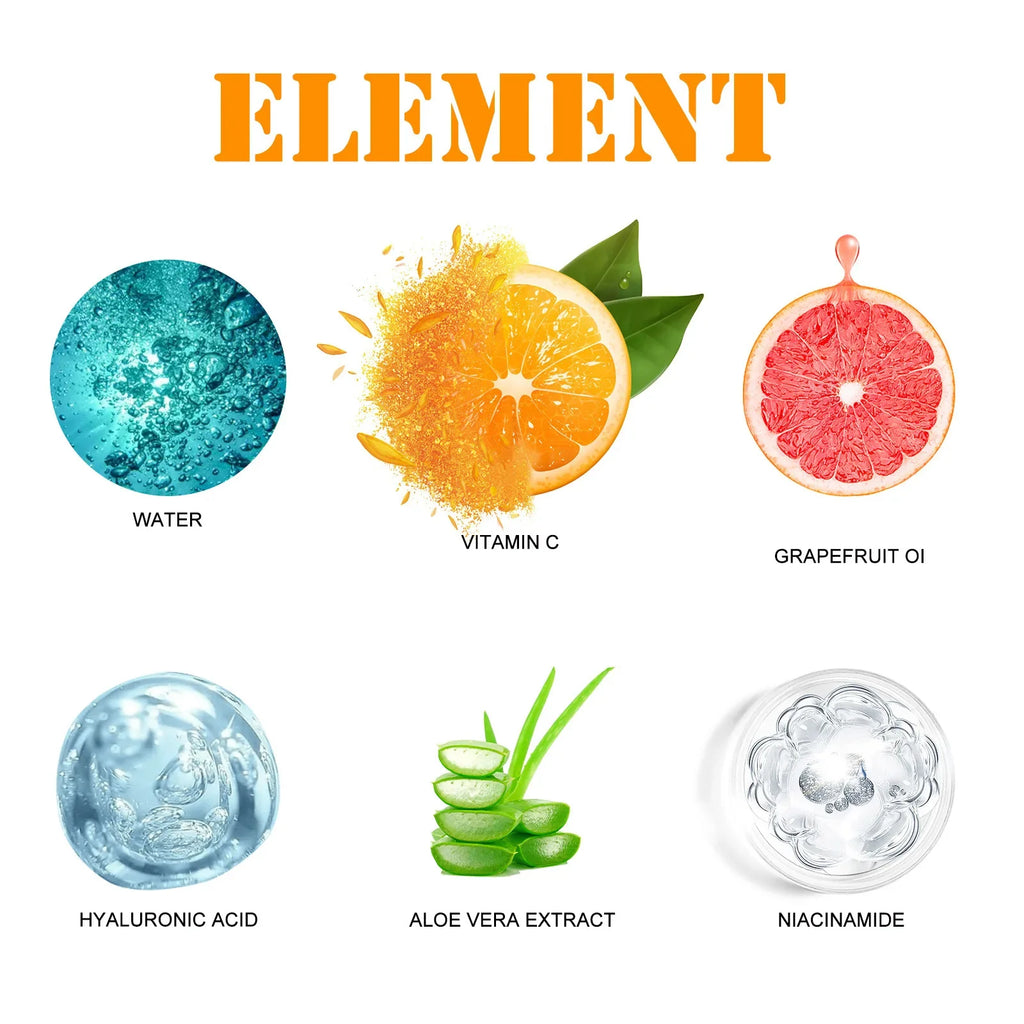 Vitamin C Whitening Serum Face Remove Dark Spots Freckles Fade Melanin Retinol Anti-wrinkle Essence Brightening Korean Skin Care