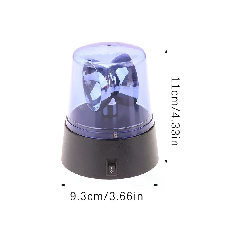 LED Strobe Light for Car: Flashing Circular Signal Lamp, Battery-Powered, Ideal for Ceiling Mount in Truck or School Vehicle
