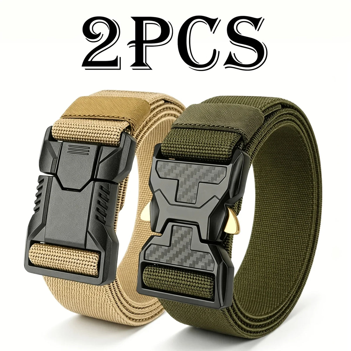 2026 New Adjustable sports outdoor tactical belt for men durable and comfortable simple belt hiking and fitness belt for men