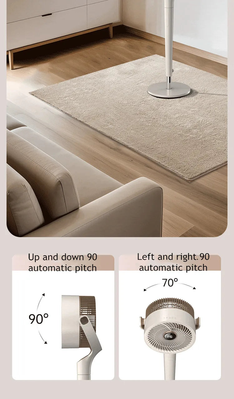 Air Circulation Fan Electric Fan Household Quiet Vertical Floor Fan Big Wind New Desktop turbo Fan Timing Remote Control