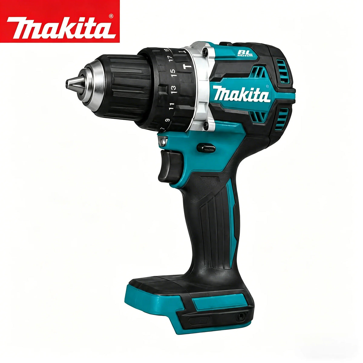 Makita DDF487 10mm Brushless Household 18V Lithium-ion Charging Impact Drill,high Torque Electric Screwdriver Makita 18V Battery