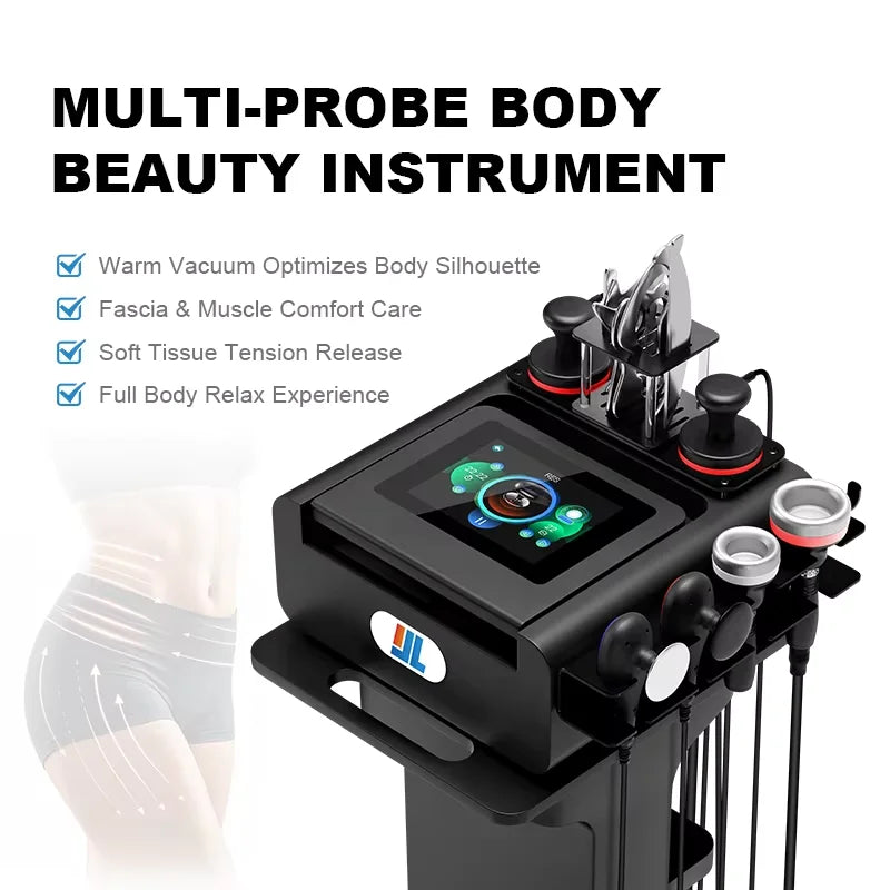 Upgrade 448KHZ RF Tecar Therapy RET CET Diathermy Fat Removal Machine Anti-Cellulite Relieve Pain Home Appliance Muscle Massager
