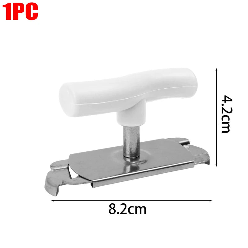Portable Jar Lids Opener with Adjustable Handle Stainless Steel Easy Open Bottle Opener Glass Can Manual Openers Kitchen Gadgets