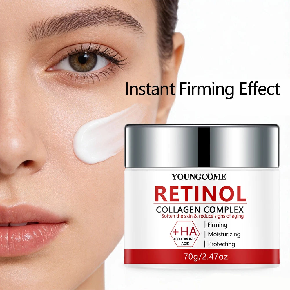 Retinol Collagen Facial Care Moisturizing Cream Deep Hydration Suitable for dry Aging Face Cream Moisturizing Skin Repair