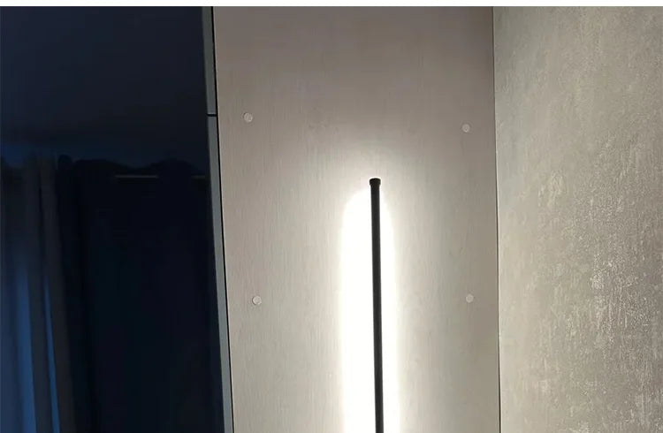 Modern LED Wall Lamp with Switch Bedroom Light Stairs Hallways Living Room Nordic Art Background Decor Black Lights Bathroom