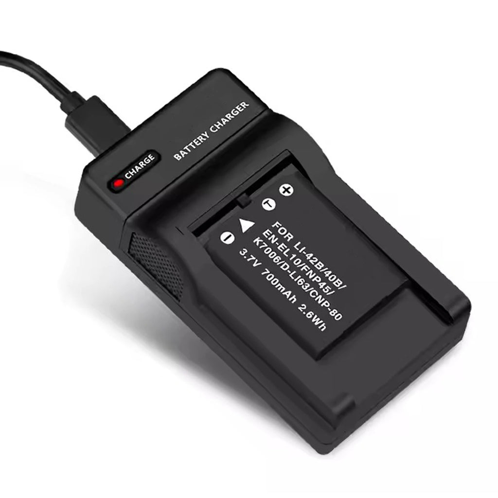 LI-40B LI-42B LI-40C Battery Charger for Olympus FE-240, FE-280, FE-290, FE-300, FE-320, FE-340, FE-350, FE-4010, FE-5030
