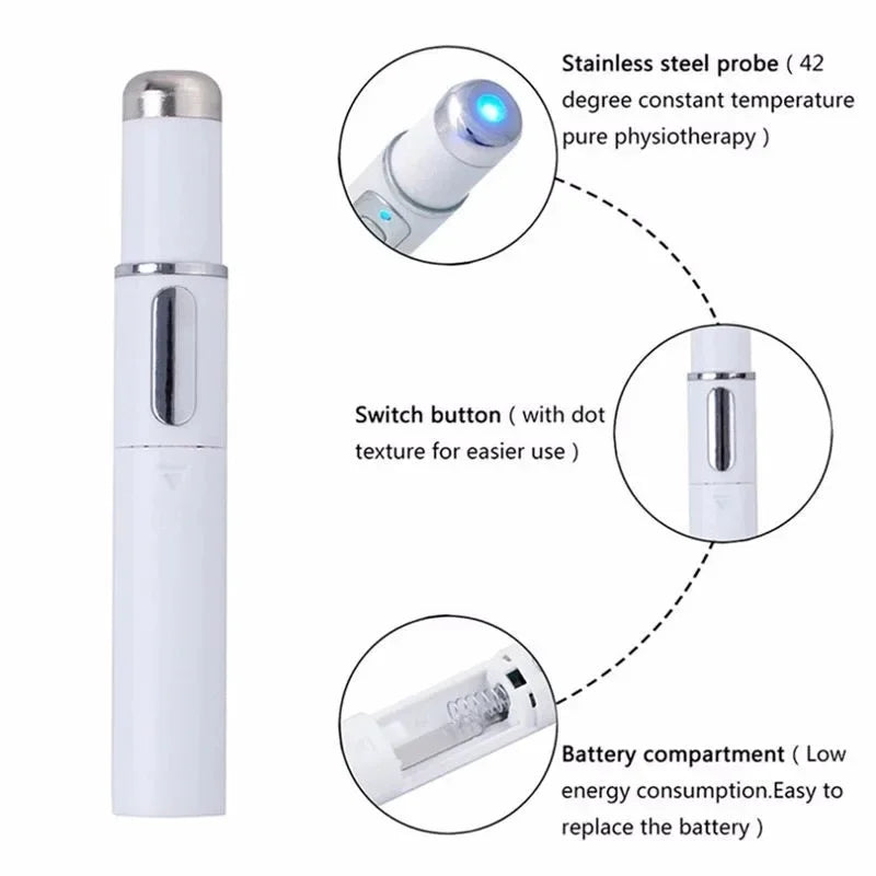 Facial Beauty Device Eye Blue Light Black Eye Circles Facial Care Tool Lightening Texture Maintaining Eye Bags