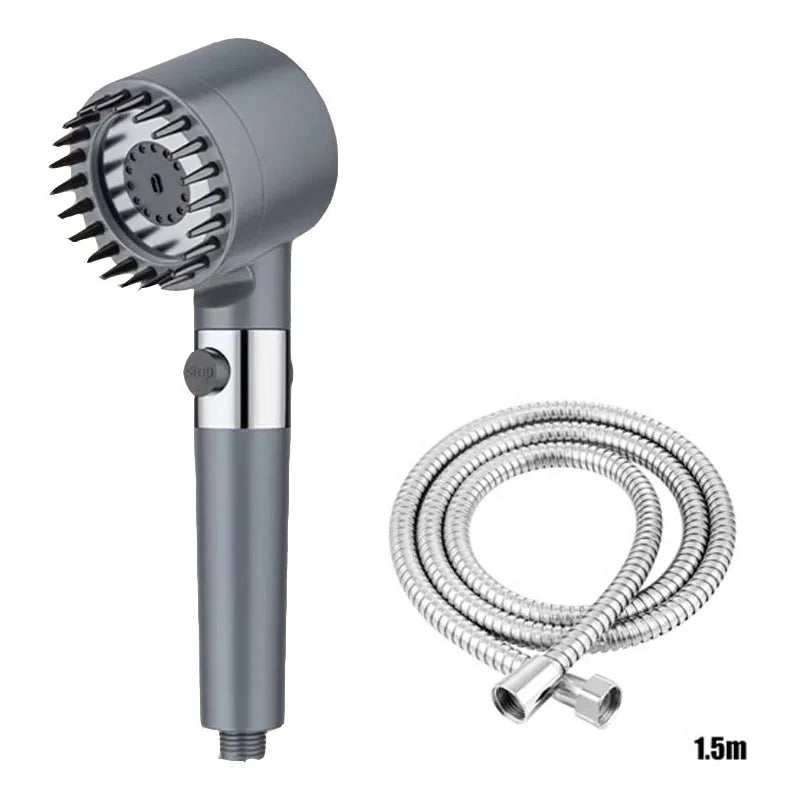 Shower Filter Four Modes Bathroom Accessories Head Massage Showerhead Replete for Shower Heads Knobs Showers Parts Fixture Home