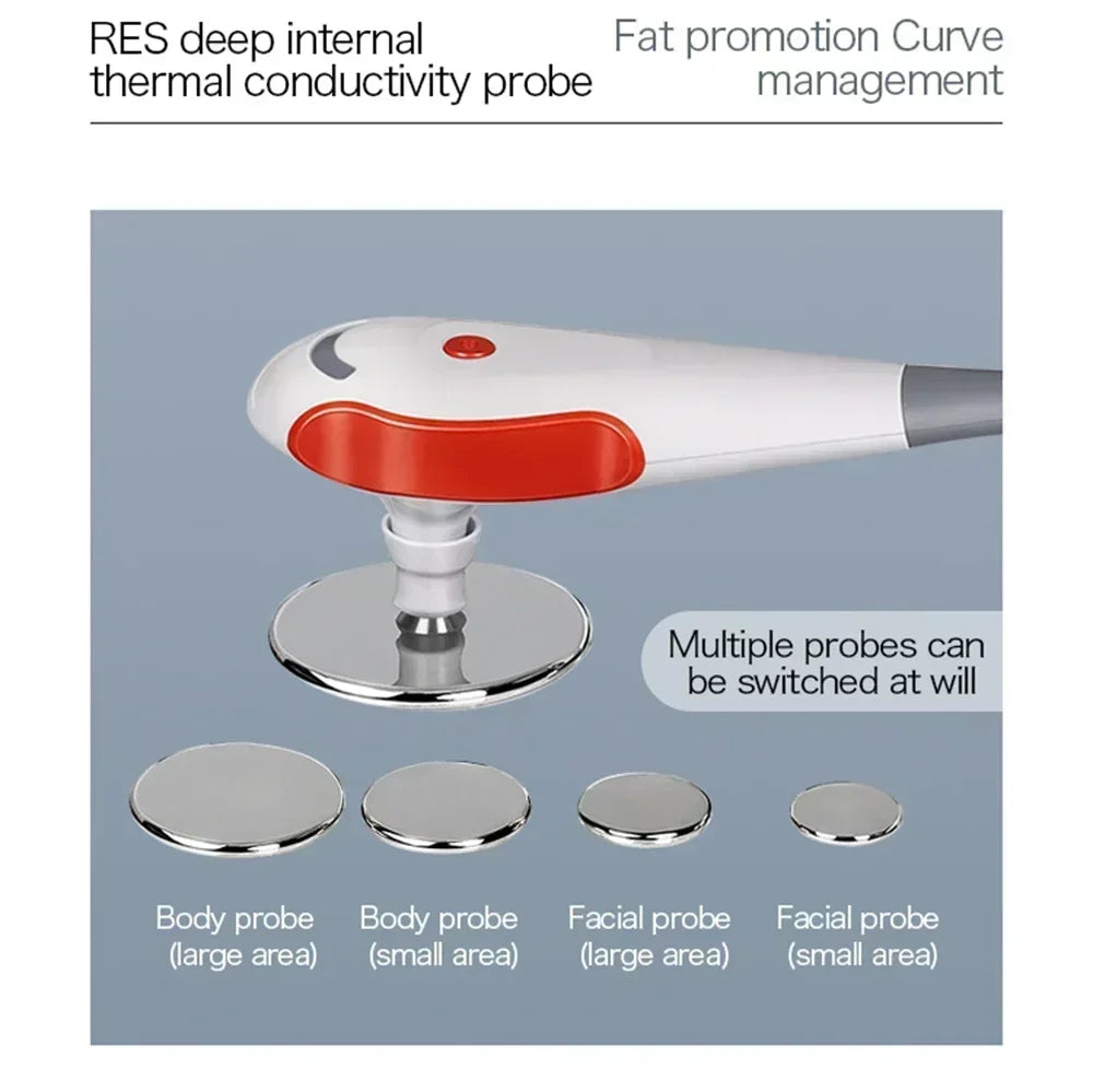 Portable 448KHZ Tecar Therapy RET CET Diathermy Body Sliming Machine Pain Relief Skin Tightening Deep Care 2023 NEW