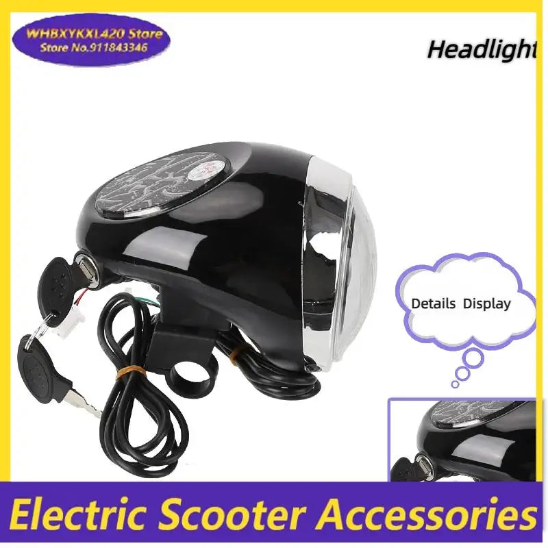 Electric Scooter Meter Headlight Battery Display for Citycoco Electric Scooter Universal