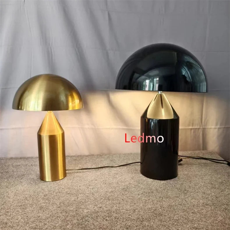 Italian Designer Mushroom Table Lamp Led Desk Light