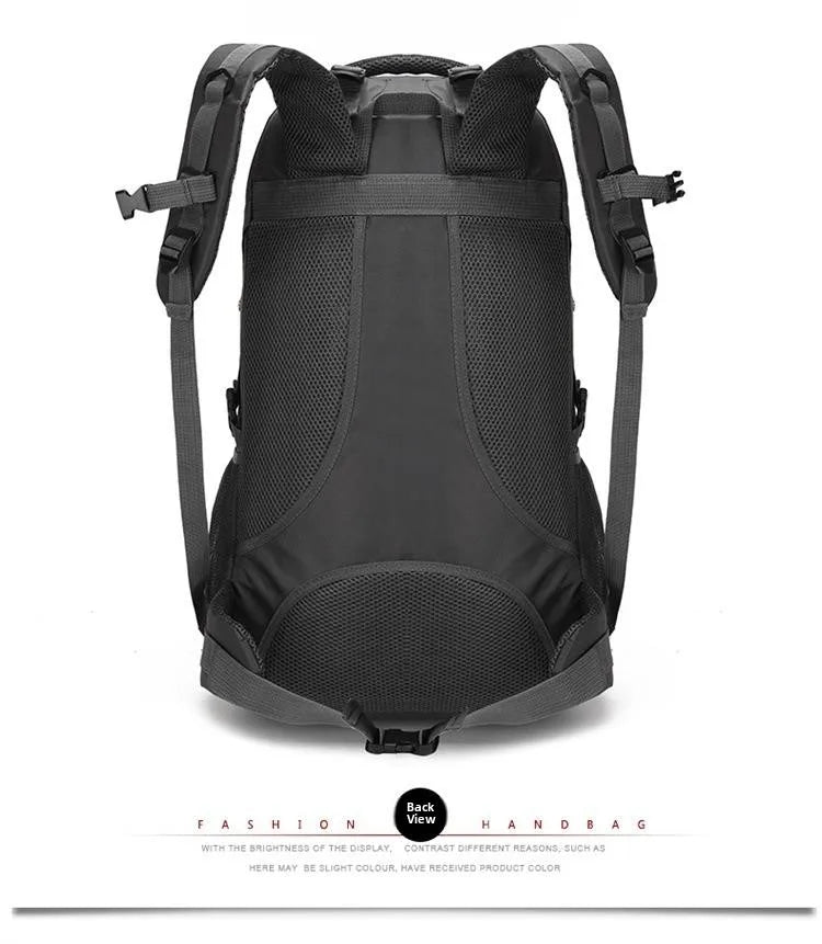 Outdoor Travel Backpack 60L Large Capacity Men's Women's Climbing Bag Luggage Multifunctional Bookbag Lightweight Waterproof