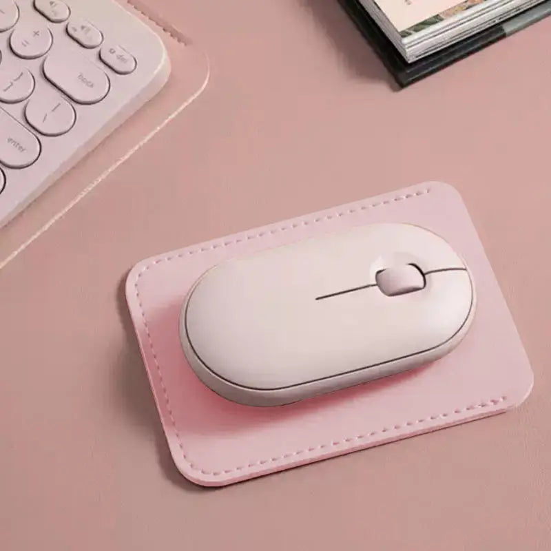 1PC Wireless Mouse Storage Bag Suitable Mouse Protective Leather Sleeve Bag Anti-scratch Case Portable Simple Mouse Storage Bag