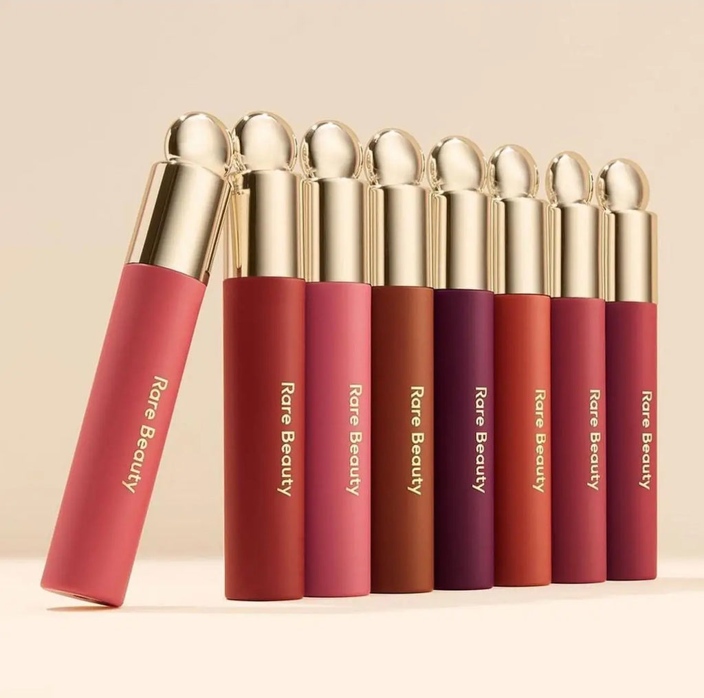 Rare Beauty Matte Lip Gloss Waterproof Non-Stick Cup Lip Glaze Smudge Proof Not Fade Delight Hope Happy Wonder Liquid Lipstick