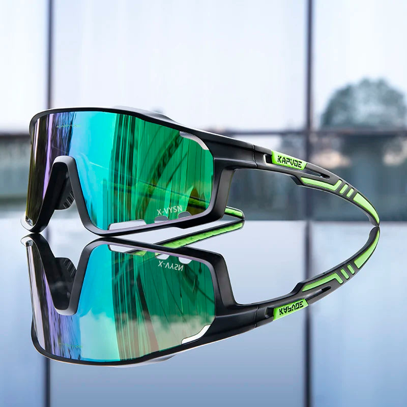 KAPVOE UV400 Cycling Glasses Men MTB Cycling Sunglasses Outdoor Sports Running Eyewear Women Road Bike Glasses