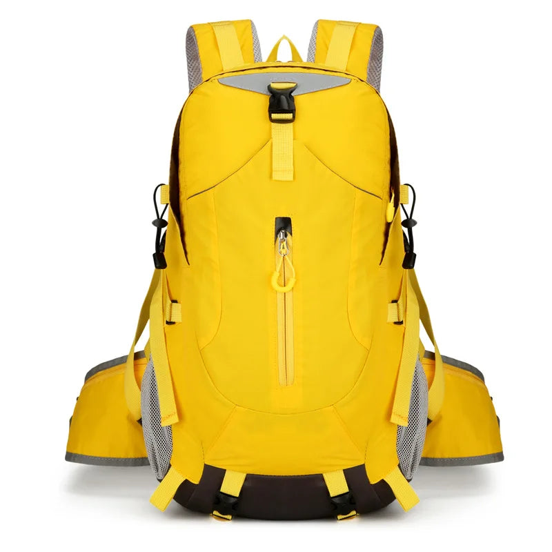 Outdoor Mountaineering Bag Men's Large Capacity Travel Bag Waterproof Hiking Scratch-resistant Wear-resistant Sports Backpack