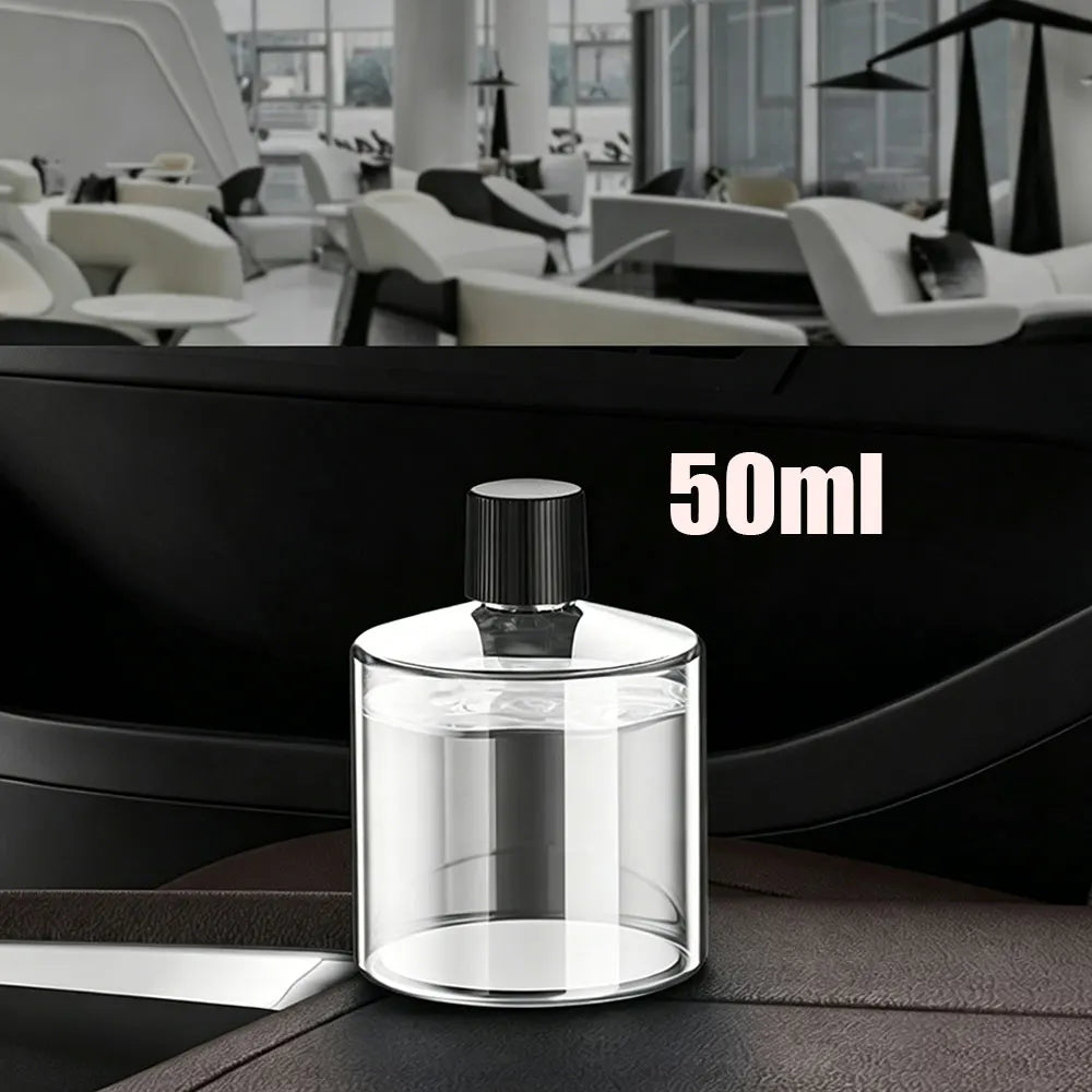 1x 50ml Car Air Fragrance Oil Car Perfume Refill Liquid Ambient Freshener Car Long Lasting Air Freshener Aromatherapy Oil