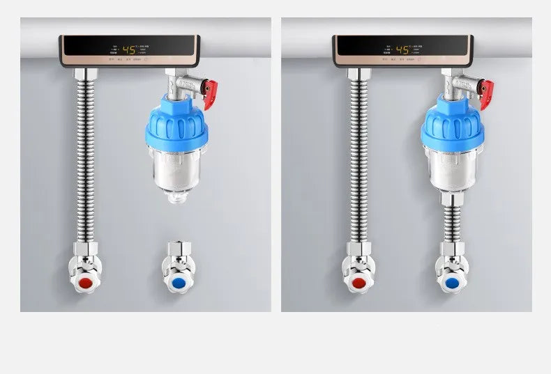 Universal Water Purifier Faucet Filter Shower Water Heater Strainer Spray Head Washing Machine Tap Percolator Bathroom Accessory