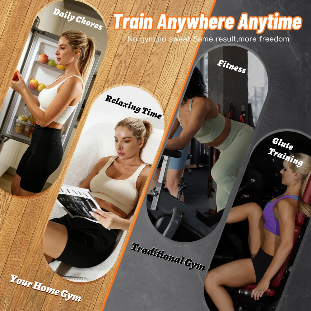 Ems Hip Lifting Intelligent Yoga Power Pants Ems Micro Current Pulse Massager Muscle Stimulation Slimming Shaping Buttocks Tools