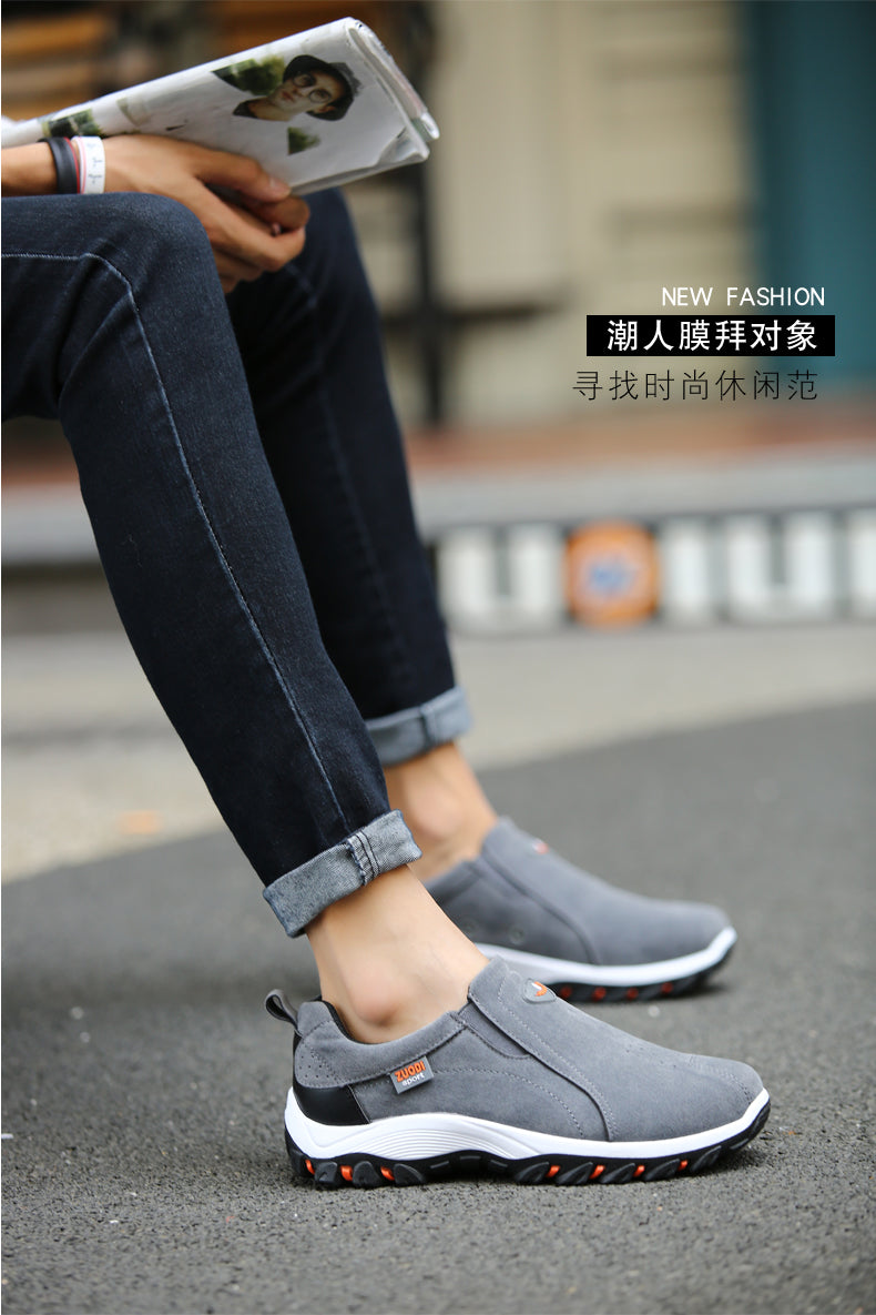 2023 New Casual Shoes Men's Sneakers Fashion Outdoor Walking Loafers Comfortable Shoes Men's Shoes Lightweight Plus Size 50
