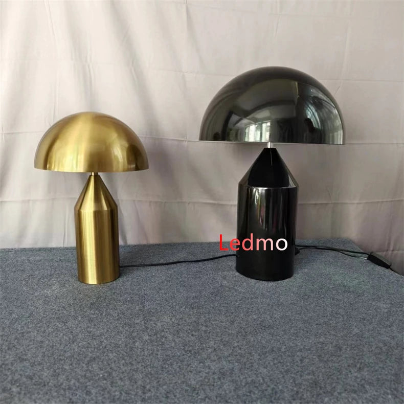 Italian Designer Mushroom Table Lamp Led Desk Light
