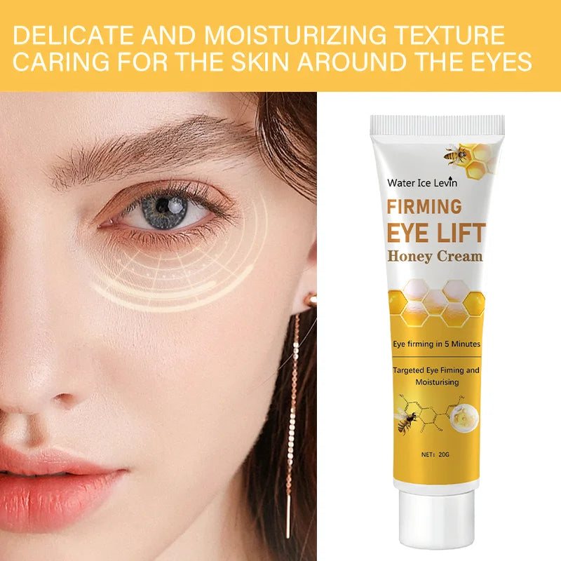 Honey Eye Cream Lightens Dark Circles, Firming Skin Instant Eye Repair Essence Eye Beauty Treatment