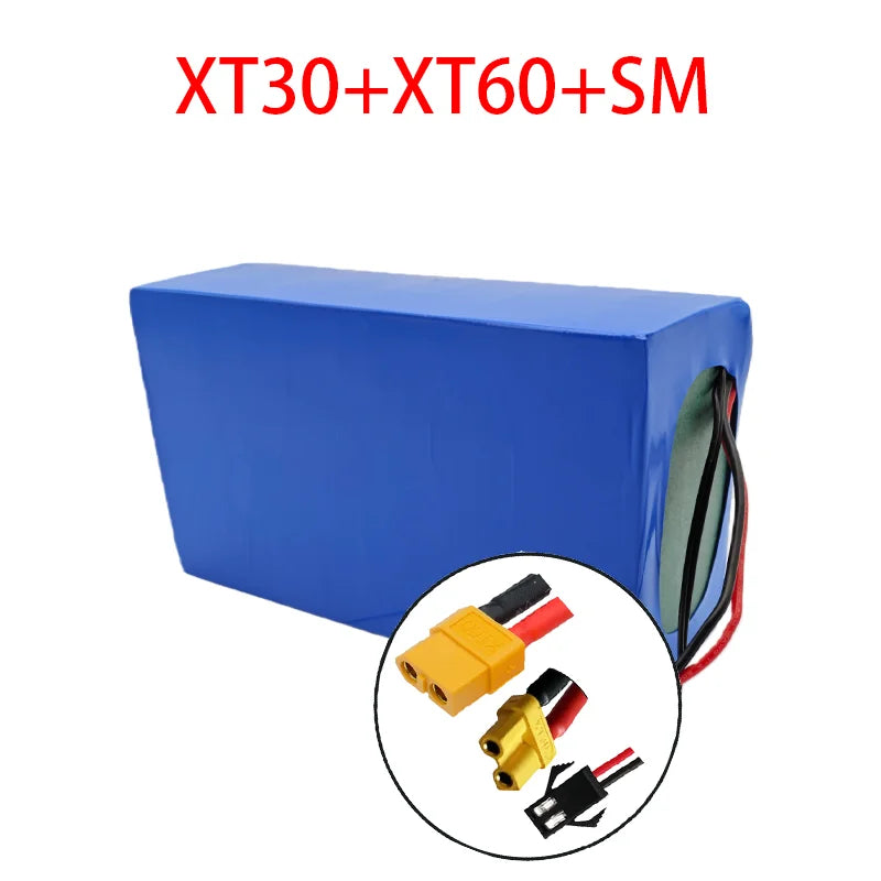 48V 120Ah Scooter Battery 13S8P Full Capacity 48V Electric Scooter Delivery Scooter Universal Battery Pack