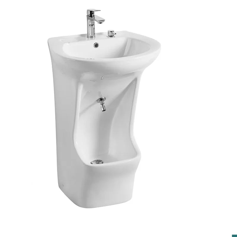 Ceramic floor-to-ceiling sink wash basin Ceramic independent base sink