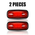 3led Truck Side Marker Light Adhesive Tape Turn Signal Lamp Rear Light Warning Stop Lamp Car Truck Trailer Tractor Lorry 12V 24V