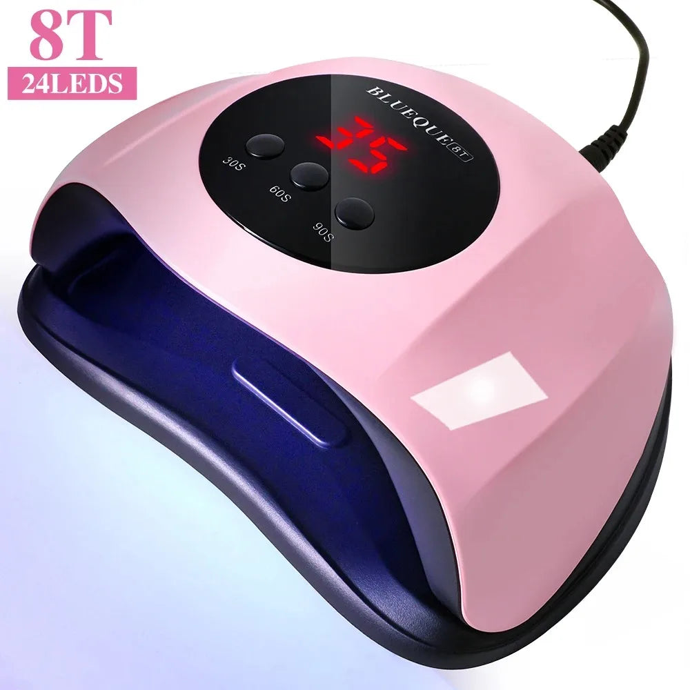 Professional Nail Lamp LED Manicure UV Lamp Nail Dryer for UV Gel LED Gel Nail Machine Smart Sensor USB Plug
