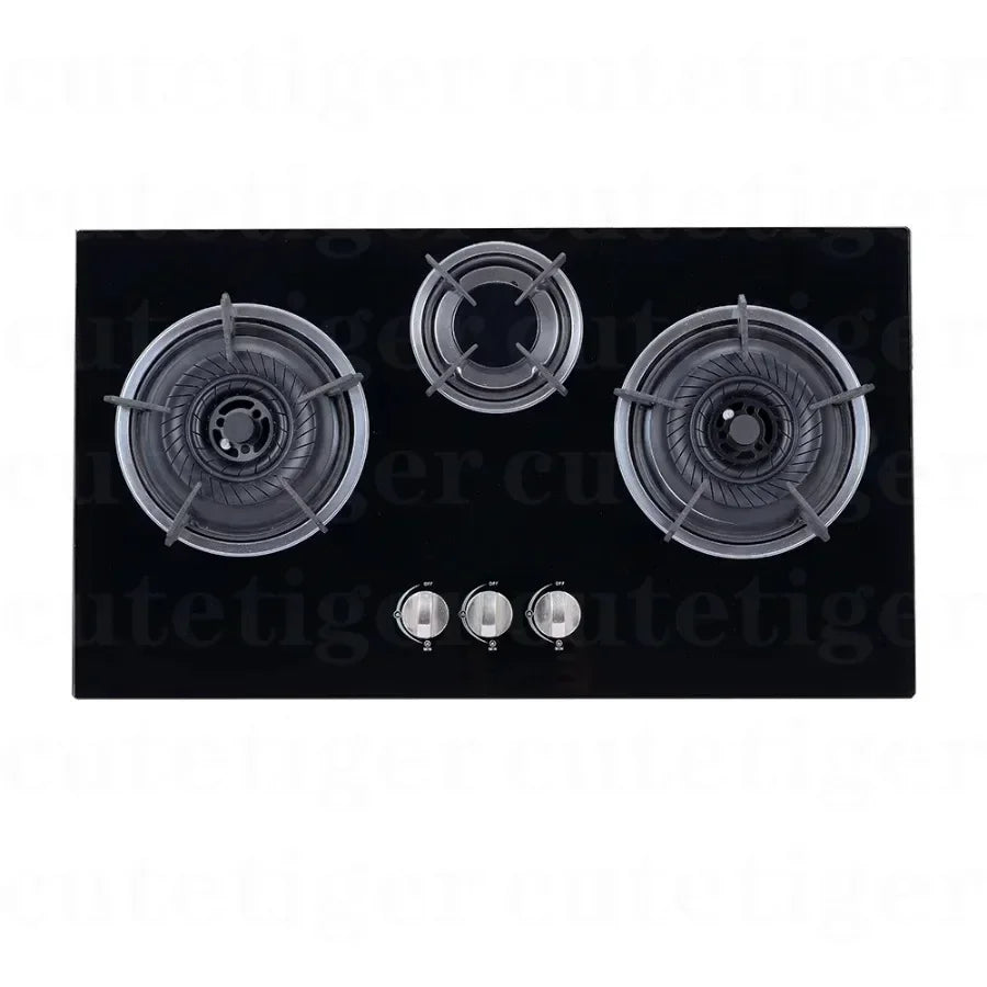 Three-cooker Cooktops Stoves Butane Gas Cooking Appliances Burner Stove Cooker