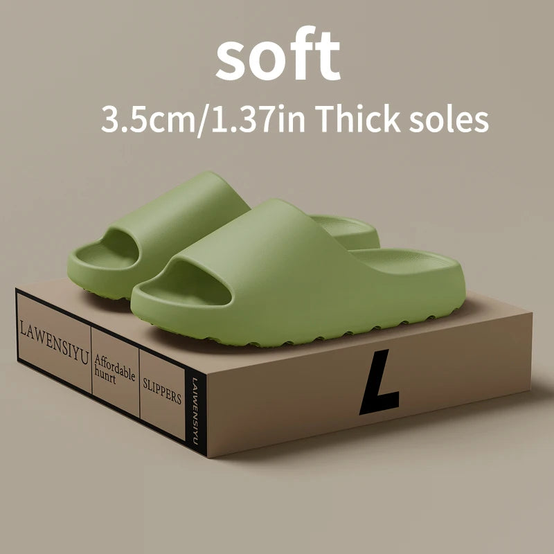 Men's EVA Home Bathroom Anti Slip Slippers（Product Does Not Come with Packaging Box）