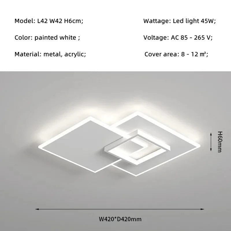Modern LED Ceiling Chandelier Lamps Home Appliance For Room Decor Pendant Bedroom Lamp Lights Modern  Kitchen Home Decoration