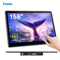 15.6 Inch Touch Monitor Display 1080P FHD 1920X1080 Suitable for Second Monitor Display Supports VGA DVI  USB  HDMI Video Input