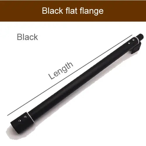 Stainless Steel Shower Glass Door Fixed Rod Clamp Bathroom Glass Support Bar Plane Fixed Adjustable Length Easy to Install