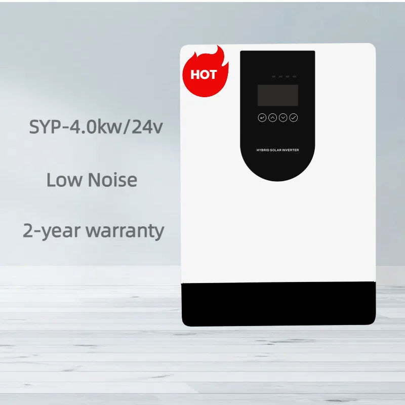 4kw Hybrid On-Grid Off-Grid Solar Inverter System WIFI GPRS Pure Sine Wave Single Phase Output 220V String Inverter