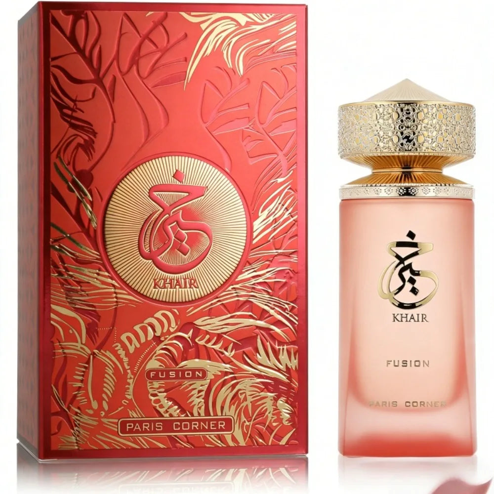 Paris Corner 100ml Women's Perfume Unisex Eau De Parfum Fruity and Gourmand Notes Ideal Choice for Long-Lasting Fragrance